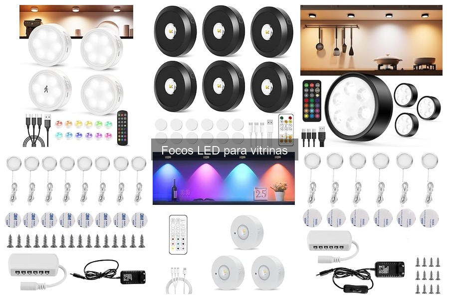 Opiniones de usuarios sobre focos LED para vitrinas