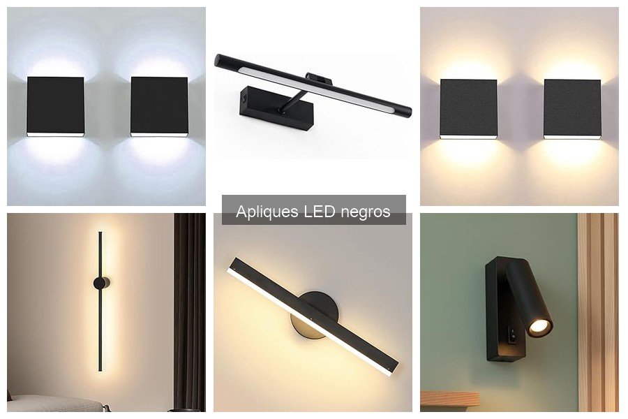 Opiniones sobre Apliques LED Negros: ¿Valen la pena?