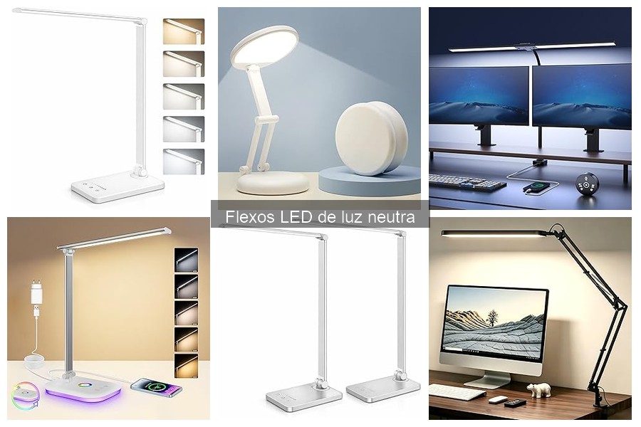 Opiniones sobre flexos LED de luz neutra: ¿cuál elegir?