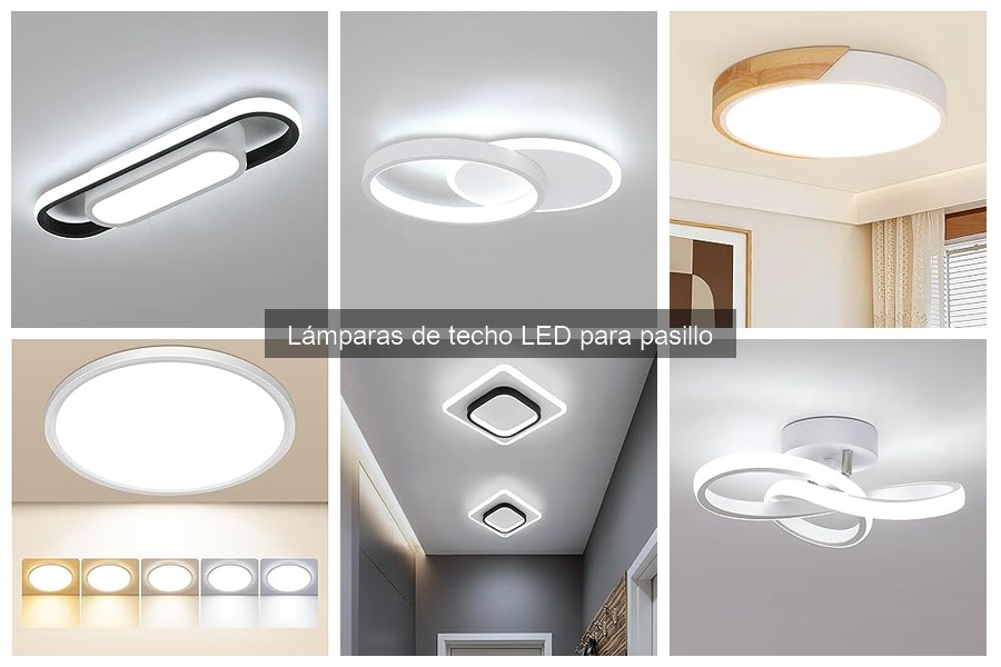 Opiniones sobre lámparas de techo LED para pasillos