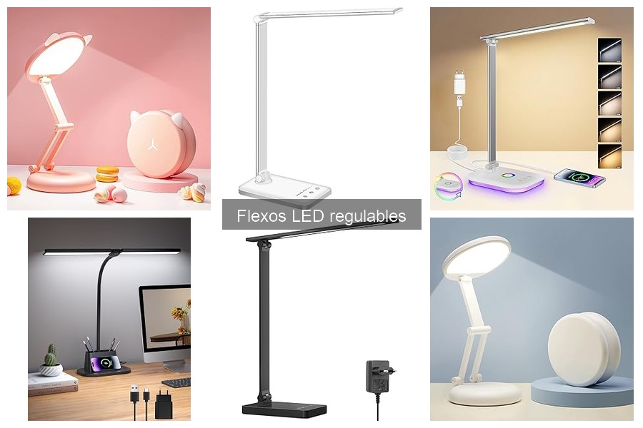 Opiniones sobre los mejores flexos LED regulables