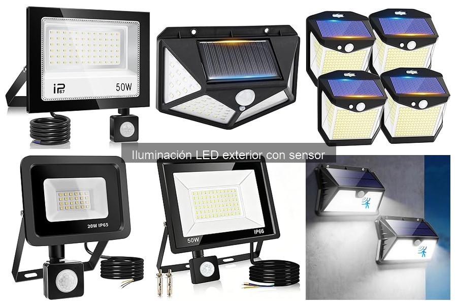 Opiniones sobre luces LED exteriores con sensor en casa