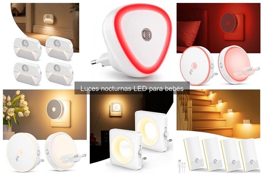 Opiniones sobre luces nocturnas LED para bebés