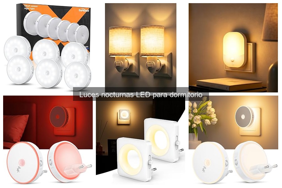 Opiniones sobre luces nocturnas LED para dormitorio