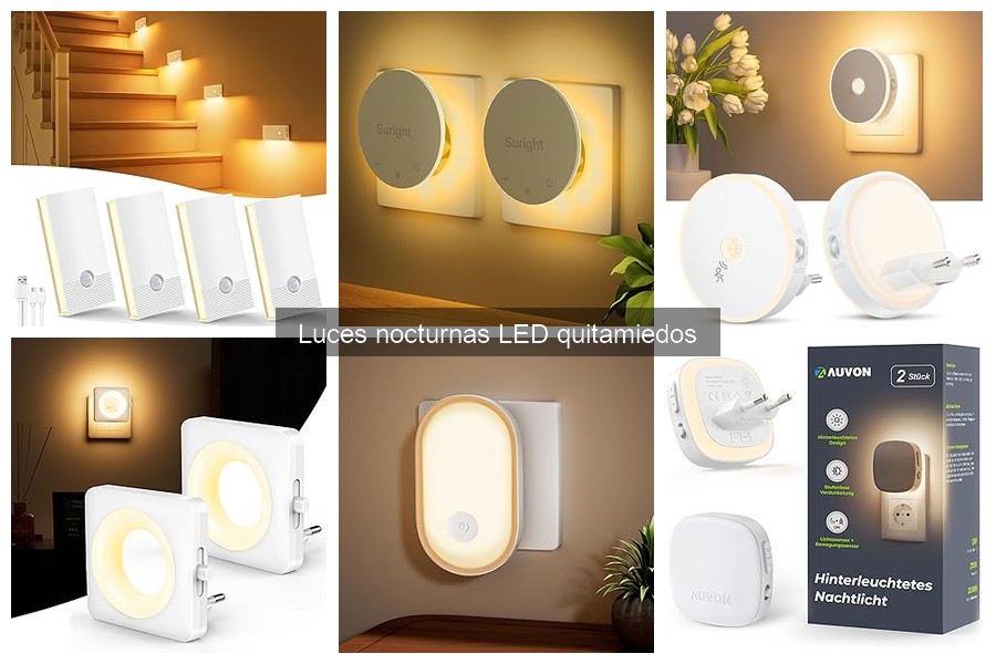 Opiniones sobre luces nocturnas LED quitamiedos para niños
