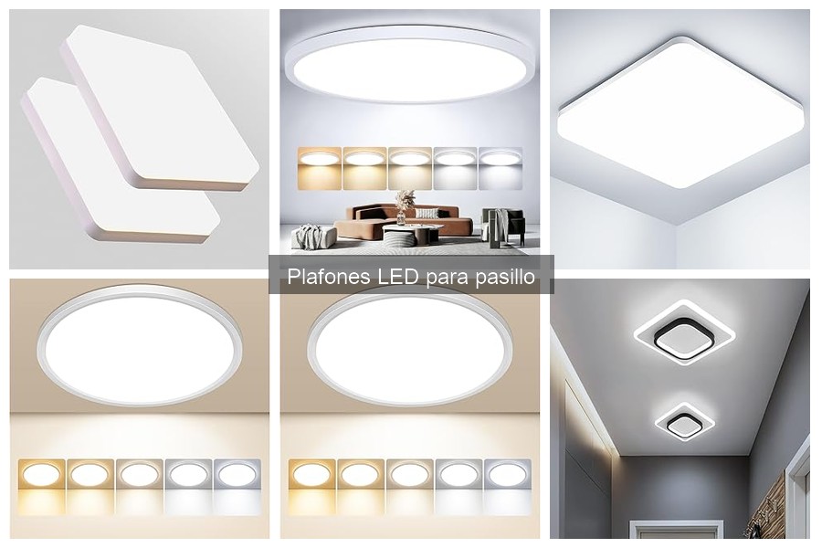 Plafones LED económicos para pasillos: Calidad y Precio