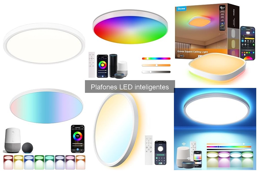 Plafones LED inteligentes vs. iluminación convencional: consumo