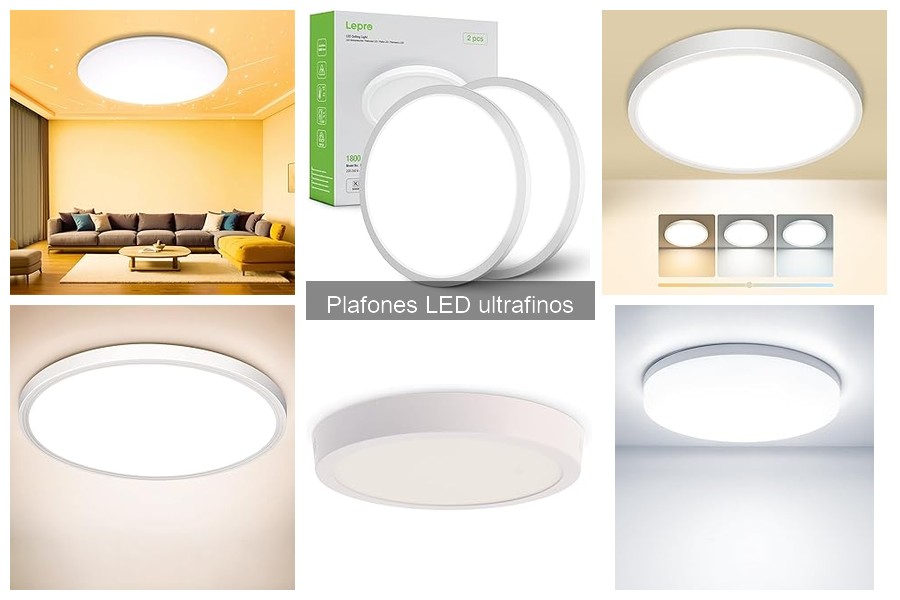 Plafones LED ultrafinos: Dónde comprarlos a buen precio
