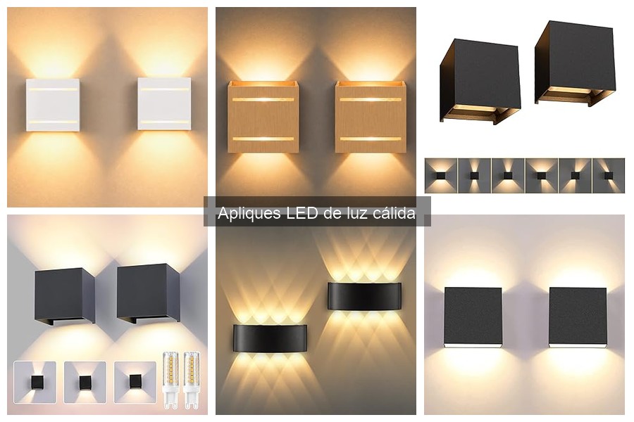 ¿Por qué elegir luz cálida para apliques LED en casa?