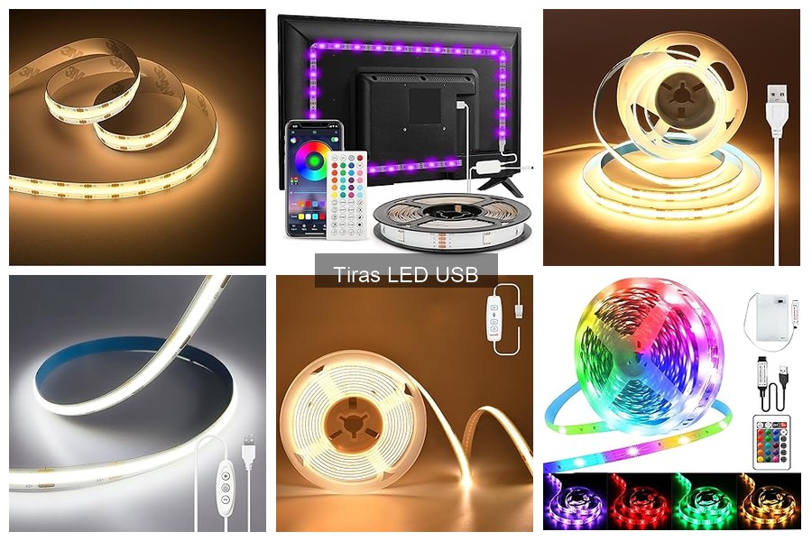 Potencia Ideal de Tiras LED USB para Cada Espacio