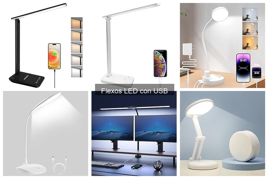 Precios de flexos LED con USB: ¿Cuánto cuestan?
