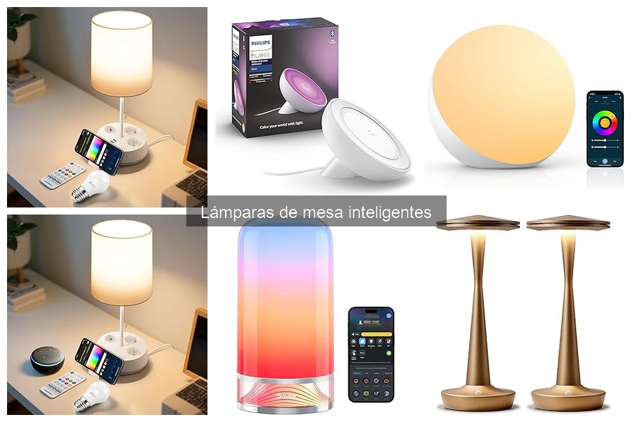 Precios de lámparas de mesa inteligentes y dónde comprarlas