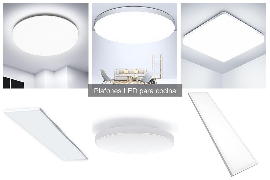 Precios de plafones LED para cocina: ¿Cuánto cuestan?