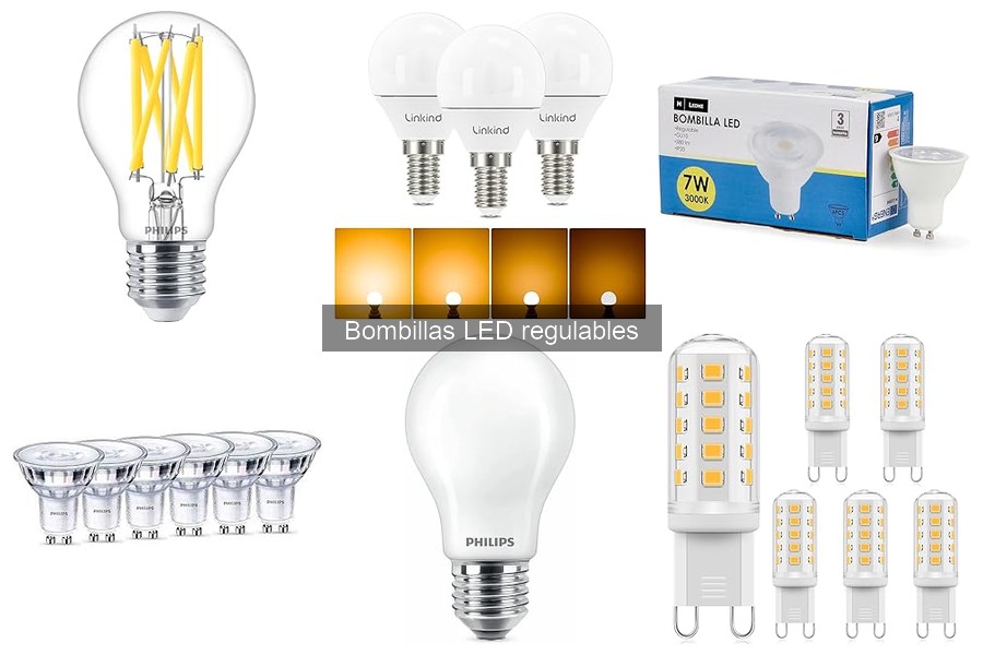 Precios y compra de bombillas LED regulables en 2023