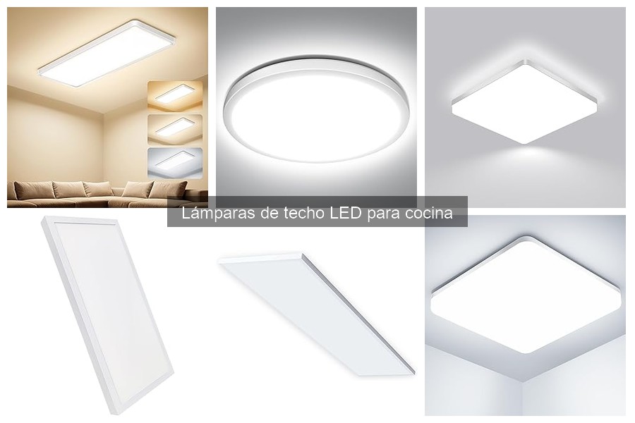 Precios y Ofertas en Lámparas de Techo LED para Cocina
