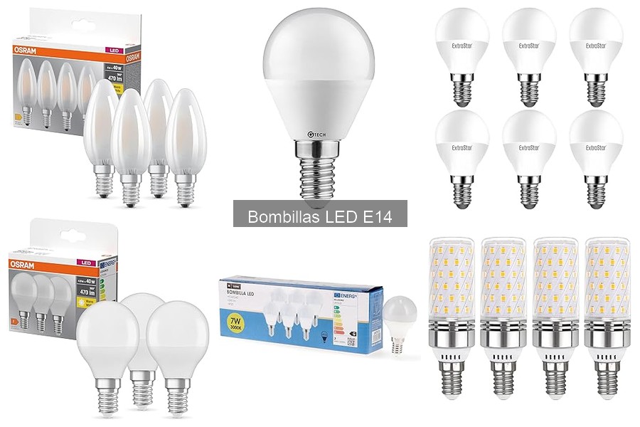 Preguntas frecuentes sobre bombillas LED E14