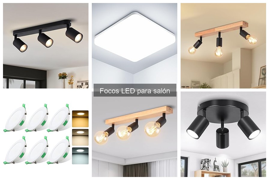 Preguntas frecuentes sobre focos LED para salón