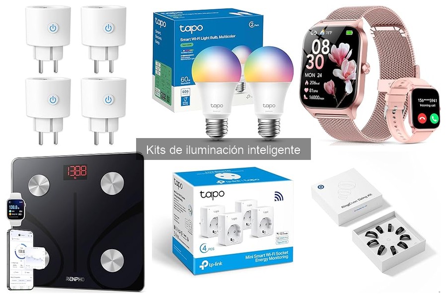 Principales tipos de kits de iluminación inteligente para hogar