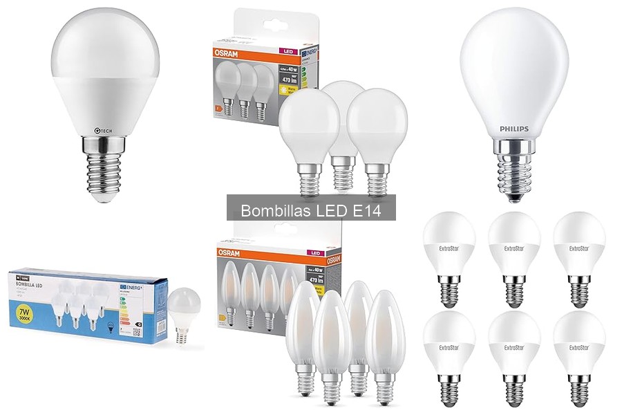 Problemas comunes con bombillas LED E14 y sus soluciones