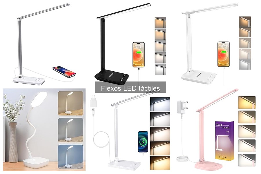 Problemas comunes con flexos LED táctiles y soluciones