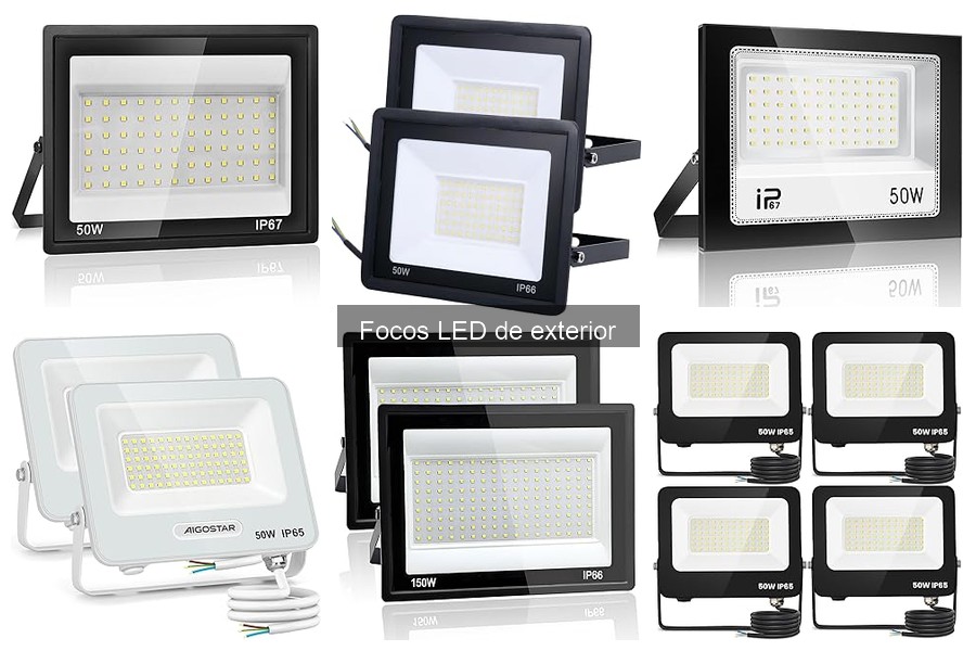 ** Problemas comunes con focos LED de exterior y soluciones
