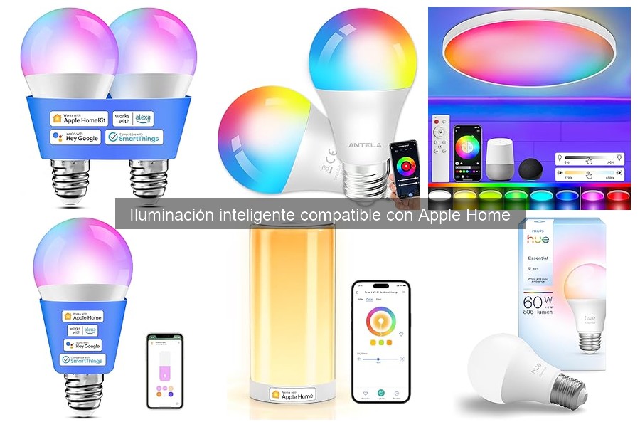 Problemas comunes con iluminación inteligente en Apple Home