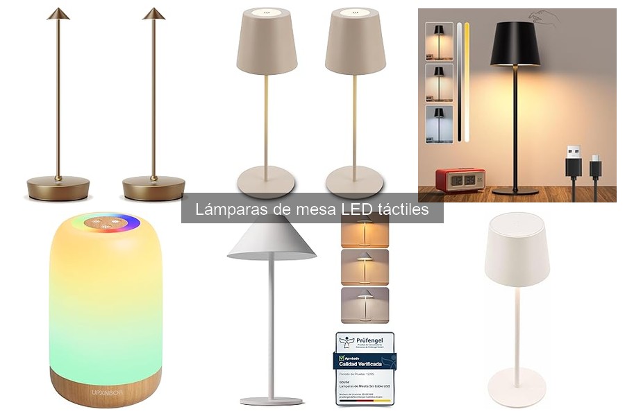 Problemas comunes con lámparas de mesa LED táctiles y soluciones