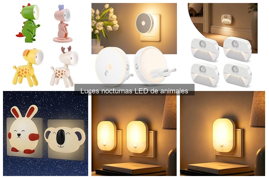 Problemas comunes con luces nocturnas LED de animales