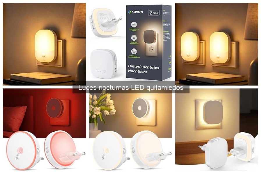 Problemas comunes con luces nocturnas LED quitamiedos