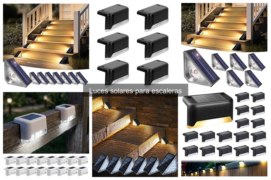 Problemas comunes con luces solares para escaleras y soluciones