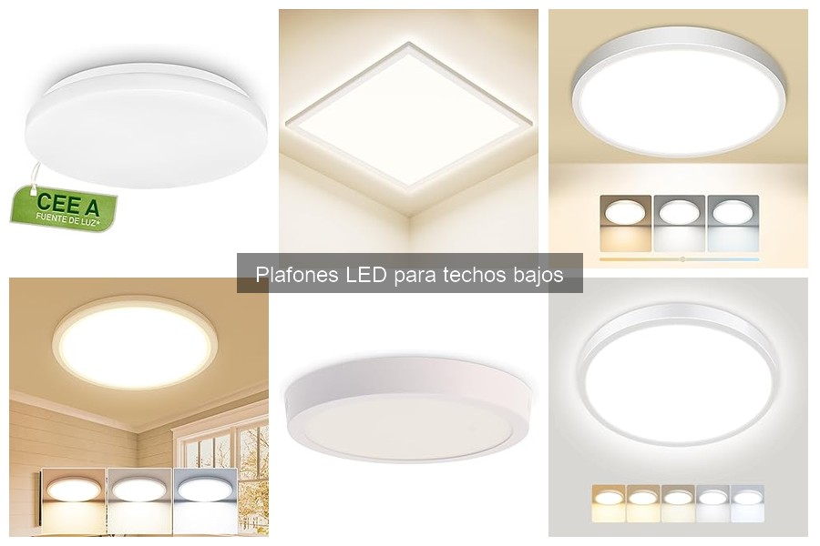 Problemas comunes con plafones LED en techos bajos y soluciones
