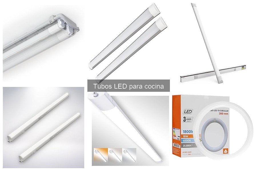 Problemas comunes con tubos LED en la cocina y sus soluciones
