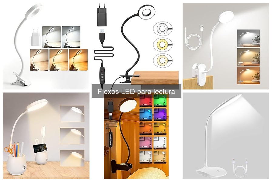Problemas comunes de flexos LED para lectura y soluciones
