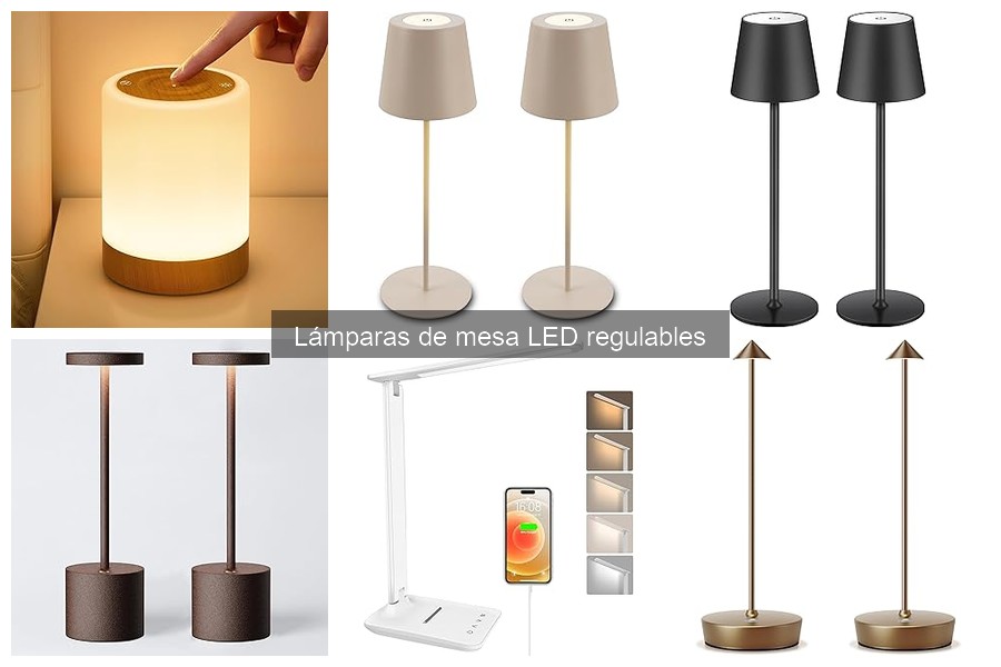 Problemas comunes de lámparas de mesa LED regulables