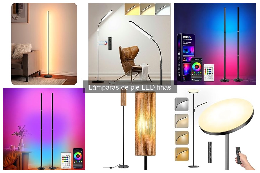 Problemas comunes de lámparas de pie LED finas y soluciones