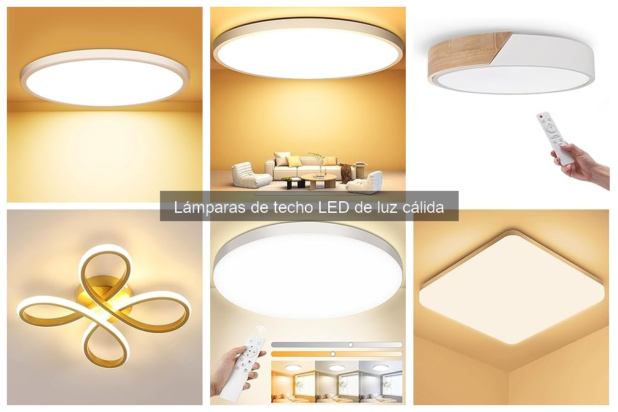 Problemas comunes de lámparas de techo LED de luz cálida