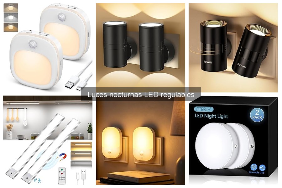 Problemas y soluciones de luces nocturnas LED regulables