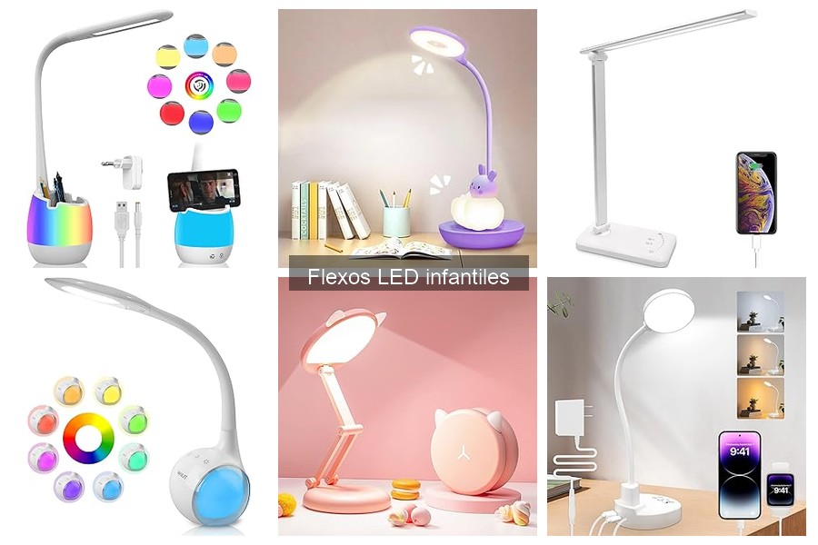 ¿Qué considerar al comprar un flexo LED infantil?