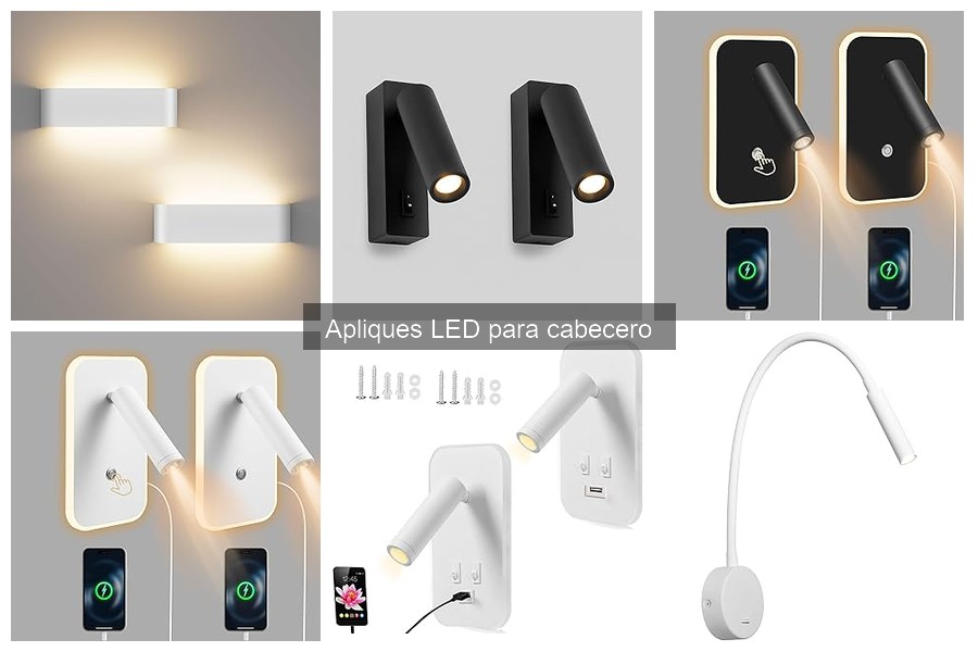¿Qué potencia de aplique LED elegir para mi cabecero?