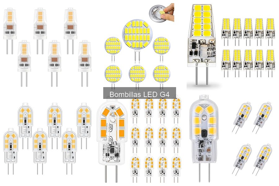 ¿Qué son las bombillas LED G4? Características y beneficios