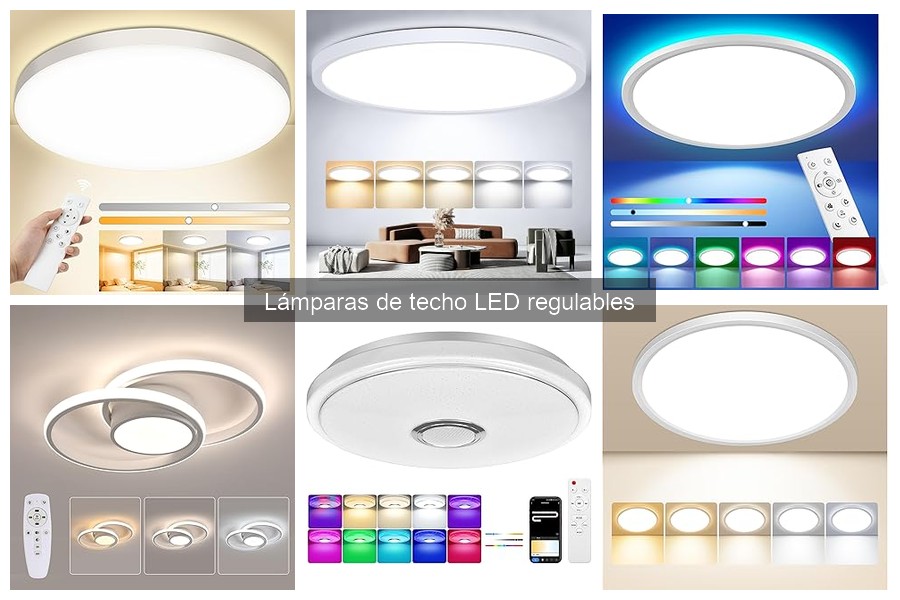 ¿Qué son las lámparas de techo LED regulables? Característica y Ventajas