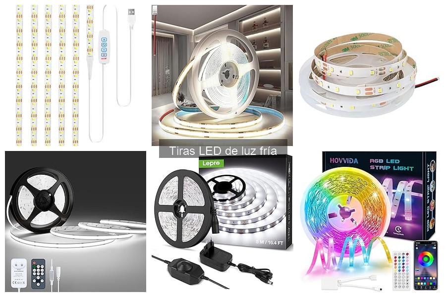 ¿Qué son las tiras LED de luz fría? Características y Usos