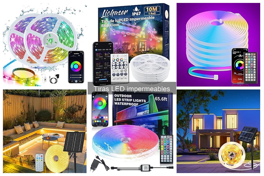 ¿Qué son las tiras LED impermeables y sus beneficios?