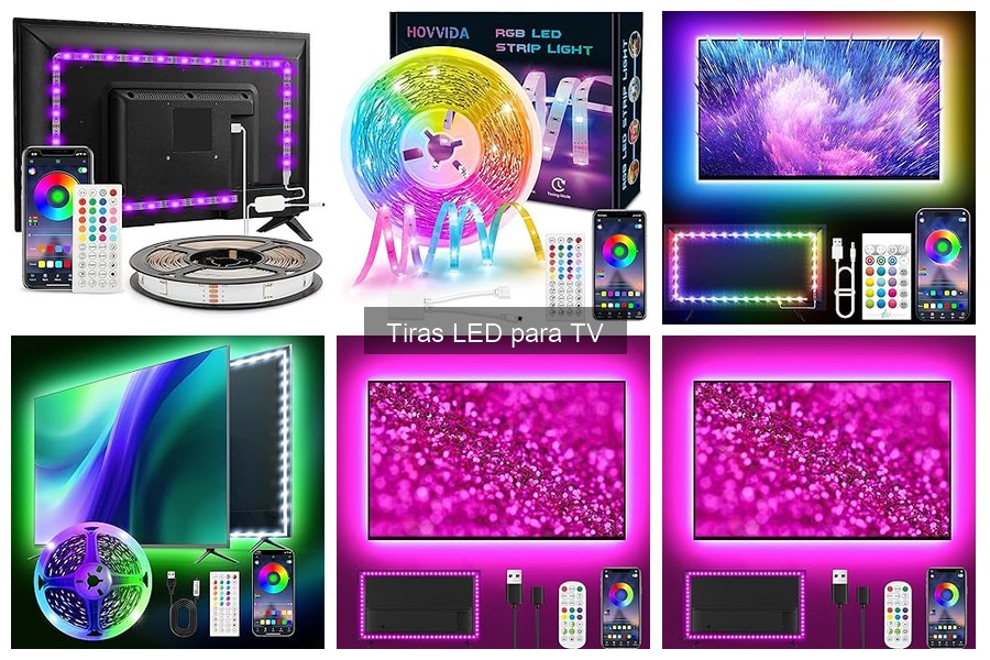 ¿Qué son las tiras LED para TV? Funciones y beneficios