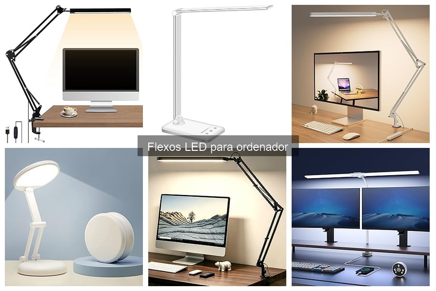¿Qué son los flexos LED para ordenador? Ventajas y características