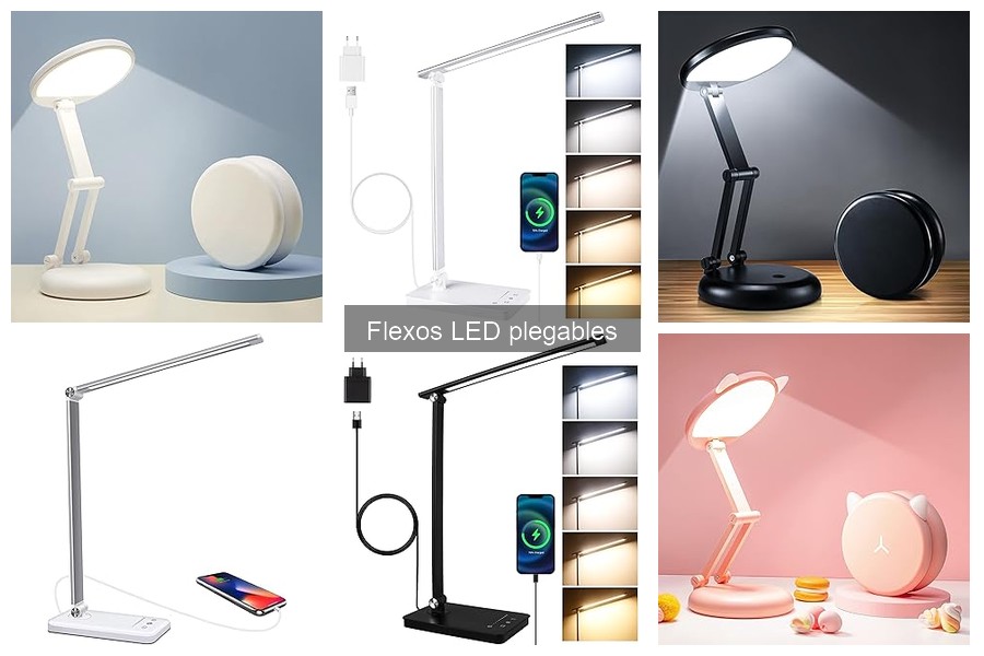 ¿Qué son los flexos LED plegables? Características y ventajas
