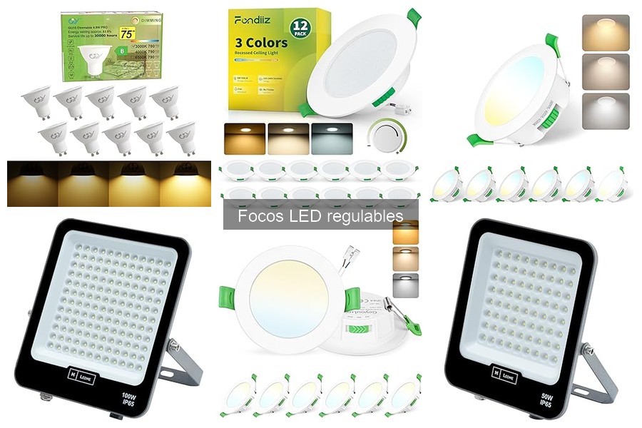 ¿Qué son los focos LED regulables? Características y Ventajas