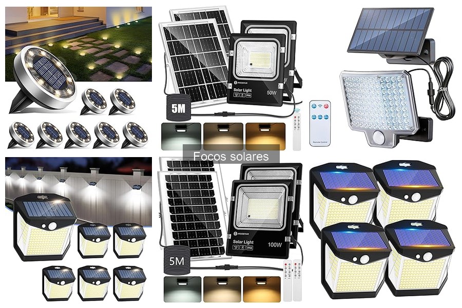 ¿Qué son los focos solares? Guía completa de iluminación LED