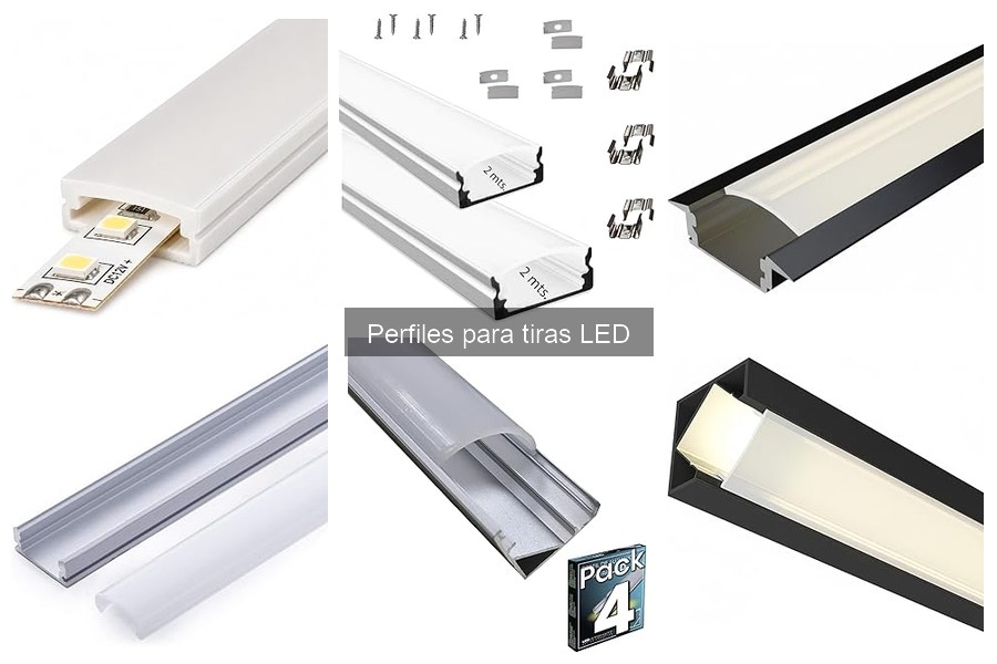 ¿Qué son los perfiles para tiras LED? Guía Básica