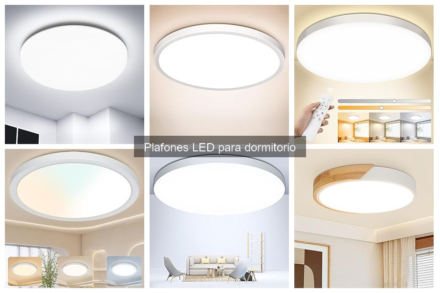 ¿Qué son los plafones LED para dormitorio? Características y usos